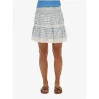 Superdry Printed Lace Trim Kurzer Rock