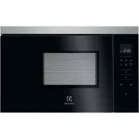 Electrolux MQ818GXE, Integriert, Grill-Mikrowelle, 17 l, 800 W, Eingebautes Display, Berührung