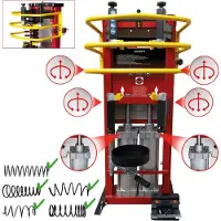 Ks Tools Druckluft-Stand-Federspanner mit Doppel-Zylinder - 500.8810