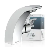 Merkloos Chrom-Waschtischarmatur mit elegantem Design
