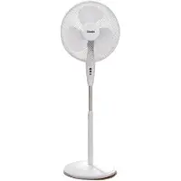 OEM Standventilator, 3 Geschwindigkeitsstufen, verstellbarer Schwenkkopf, WEISS
