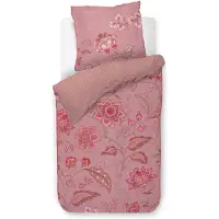 OEM Bettwäsche Mumbai Night Pink, 200x200+2x80x80, 100% Baumwolle
