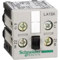 Schneider Electric LA1SK01 Hilfsschalterblock, 1Ö, Schraubanschluss