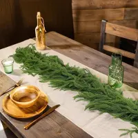 Merkloos Norfolk-Kiefer-Dekoration "Slinger" für Weihnachtsdekoration, 183 cm