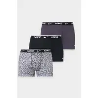 Nike Trunk UNDERWEAR "TRUNK 3PK", Herren, Gr. XL, 3 Stk., Jersey, bunt (dusty violet), Jersey, Obermaterial: 95% Baumwolle, 5% Elasthan, körpernah, Unterhosen Trunk, mit Logo-Elastikbund