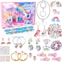 Merkloos Einhorn-Adventskalender 2025 für Mädchen