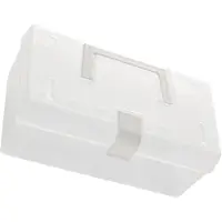 OEM Transparente Aufbewahrungsbox mit Griff und Klickverschluss