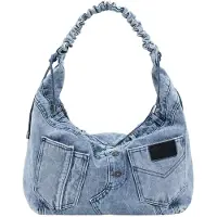 Desigual Schultertasche Umhängetasche Jackdenim Matsue Shoulder Bag Denim Medium
