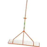 Johann Offner Schlepprechen mit Stiel - 122 / 4,41 / 170 - orange