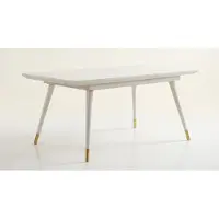 JVmoebel Tisch Stil modern Farbe weiß neu bequem praktisch Wohnzimmer rechteckig