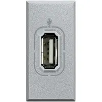 Legrand HC4285 Anschlussdose USB aluminium