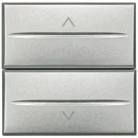 Legrand Bticino HC4027/2 Jalousieschalter Aluminium 2Te HC40272