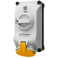 MENNEKES 5603404G Wandsteckdose DUO 32A4P4h 110V IP44