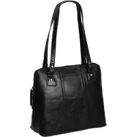 The Chesterfield Brand Antique Buff Elly Schultertasche Leder 30 cm The Chesterfield Brand Black
