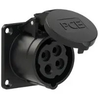 Pce 314-7 CEE-Anbausteckdose gerade (70x70mm) 16A 4p 7h IP44/IP54 3147