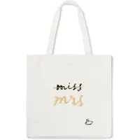 Kate spade new york Canvas-Tragetasche, Miss to Mrs.