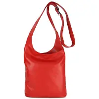Belli Cross Bag Classic italienische Umhängetasche Damen Ledertasche Handtasche