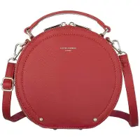David jones - Damen Runde Umhängetasche - Frauen Kreis Tasche Kunstleder - Elegant
