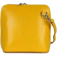 Belli italienische Ledertasche Damen Umhängetasche klein Handtasche Schultertasc