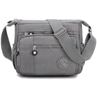 Milky Way Nylon Umhängetasche für Damen, Wasserdicht, Leichte Schultertasche mit