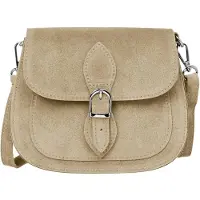 Caspar Leder Umhängetasche Dirndltasche Vintage Tasche kleine Trachtentasche Dam