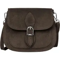 Caspar Leder Umhängetasche Dirndltasche Vintage Tasche kleine Trachtentasche Dam