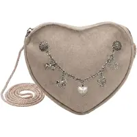 Alpenflüstern Herztasche Charivari Volksfest - Damen Trachtentasche in Herzform,