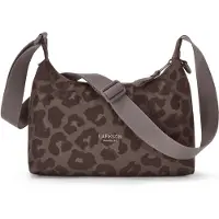 LARKSON Crossbody Bag Damen & Herren Braun Leo - Ebba Small