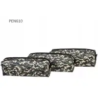 Pajacyk Federmäppchen Einzelfach Tuba Grün Camouflage