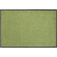 Otto Home Fußmatte "Clean & Walk" Gr. 61, grün, B:90cm H:7mm L:150cm, Polyamid, Teppiche, Fußmatte, Schmutzfangmatte, Türmatte, In- und Outdoor, Teppich, Läufer, waschbar