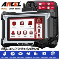 Ancel Autodiagnose-Gerät - - DS100 - 4 Systeme - 7 Reset-Funktionen - 5-Zoll-Touchscreen