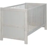 Roba Kombi-Kinderbett 'Mila', verstellbar, mitwachsend, 3 Schlupfsprossen, 70 x 140 cm, umbaubar