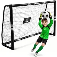 Merkloos Fußballtor aus Stahl, geeignet für Kinder und Erwachsene, 180 x 120 cm