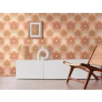 A.S. Création "Retro Chic florale Tapete Mustertapete Retro Blumen" matt strukturiert Vintage Vliestapete für Schlafzimmer Küche Wohnzimmer Floral Design