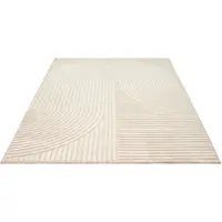 The Carpet Teppich "Everest" rechteckig 14 mm Höhe moderner Wohnzimmer Teppich hohe Flordichte