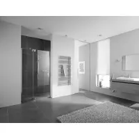 Kermi Diveo-E Bad- und Wohnheizkörper, Elektrobetrieb, 1700x450x46 mm, weiß RAL 9016 seidenglanz, rechts