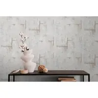 A.S. Création Vliestapete "Graphite Groove-Edge Betonoptiktapete", beige (grau 1), B:0,53m H:0,02m L:10,05m, Vlies, COSMOLIVING BY COSMOPOLITAN, Tapeten, Vliestapete, Betonoptik mit modernem Industrial-Charme