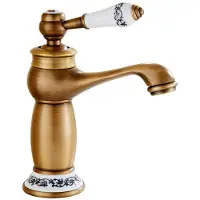 Merkloos Einarmiger Wasserhahn im Vintage-Stil für das Badezimmer