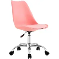 Merkloos Ergonomischer Bürostuhl mit Rollen und verstellbarer Höhe