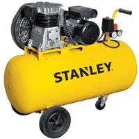 Stanley B 345/10/100 T - Elektrischer Kompressor mit Riemenantrieb - Motor 3 PS - 100 Lt