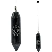 Bahadra Einhandrute Stahl mit Pentagramm -- 29 cm online bestellen