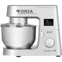 Ecg FORZA 5500, 6,5 l, Metallisch, Edelstahl, Schlagen, Mischung, Kotelett, Schneiden, Schleifen, Eis-Crushen, Kneten, Mixen, Rührer, 1,15 m, LED, Edelstahl