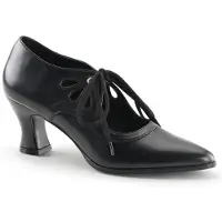 Pleaser VICTORIAN-03 Damen Pumps von Funtasma, Schwarz EU 41, US 11