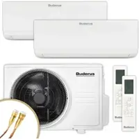 Bosch Buderus Multisplit Klimaanlage | Logacool AC166i.3 | 2x3,5 kW | Quick-Connect