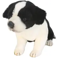 Anima Plüschtier Baby-Border-Collie-, sitzend, 25 cm