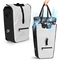 Merkloos Fahrradtasche mit herausnehmbarer Kühlfunktion, 3-in-1 für Fahrrad und Einkaufen