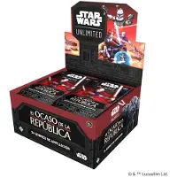 OEM Sammelkartenspiel: 24 Booster Star Wars Unlimited – Dunkelheit der Republik