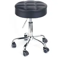 Dripio Drehstuhl höhenverstellbar, schwarz, Sitz Φ35cm