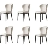 JVmoebel 6x Stühle Komfortabel Gepolstert Modern Bequem Hochwertig Elegant