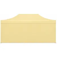 Ambitent Faltpavillon 3x6 m ALU Standard – Sechskantprofil 40 mm, Plane 450 g/m², 4 geschlossene Seitenwände, 62 kg - Oliv